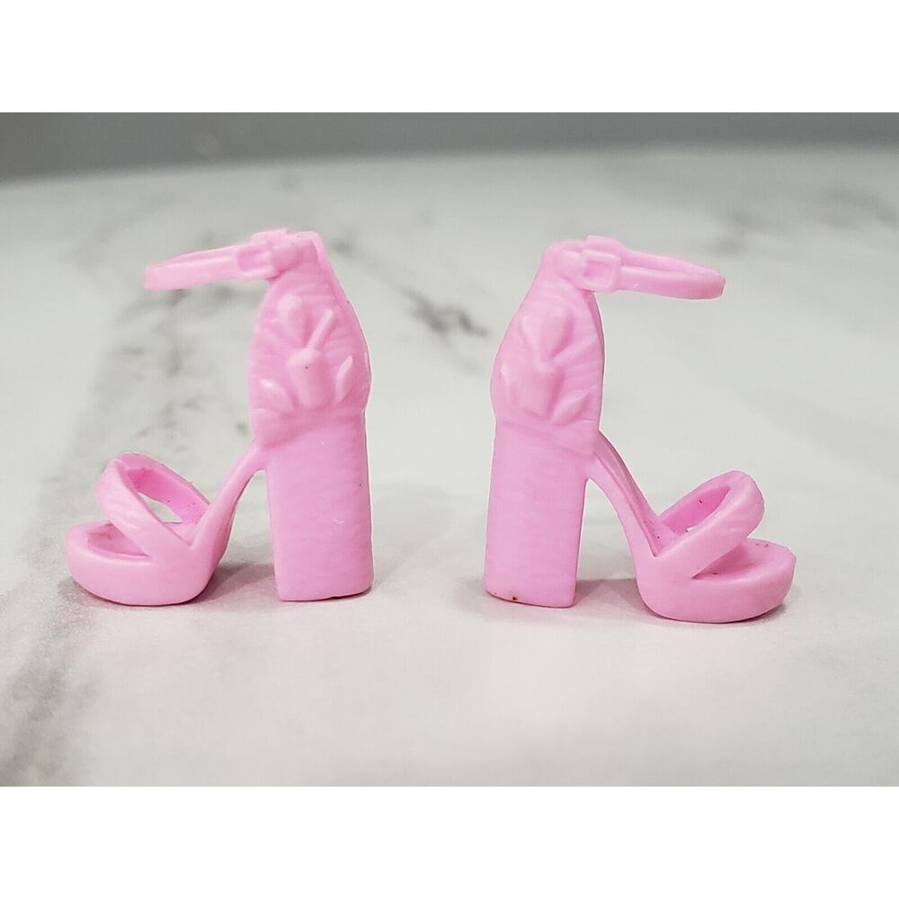 Mattel Barbie Bridal Bride Wedding Pink Heel Shoes